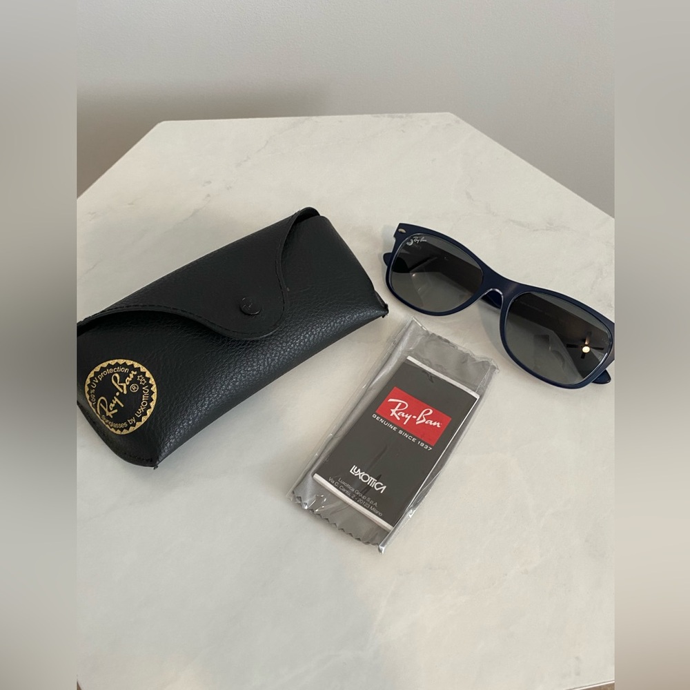 SOLD Brand new Rayban Mens Navy Sunglasses